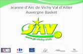 Jeanne dArc de Vichy Val dAllier Auvergne Basket.