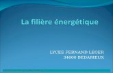 LYCEE FERNAND LEGER 34600 BEDARIEUX Conception : Galera rafaël – PLP Génie thermique - 2007.