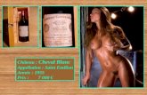 Château : Cheval Blanc Appellation : Saint Emilion Année : 1955 Prix : 7 000.