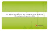 La Micro-Assurance, une réponse pour protéger linitiative entrepreneuriale.