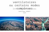 Nouvelles modalités ventilatoires ou certains modes complexes Intérêt et limites Dominique ROBERT Lyon.