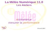 La Mêlée Numérique 11.0 Les Ateliers ecommerce mesurer la performance 24 avril 2007.