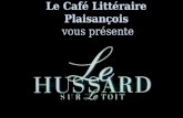 Le Café Littéraire Plaisançois vous présente Le célèbre roman de Jean Giono.