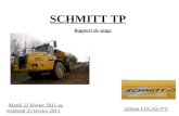 SCHMITT TP Rapport de stage Mardi 22 février 2011 au vendredi 25 février 2011 Adrien LUCAS 3°C.