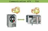 Communication ATV - TSX. Câblage Raccorder la carte PCMCIA de lA.P.I au bornier du répartiteur (fil dénudé à lextrémité) Liaison RJ 45 entre le répartiteur.
