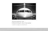 Lavenir simagine en aluminium Association de lAluminium du Canada.