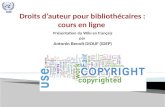 Présentation du Wiki en français par Antonin Benoît DIOUF (IDEP) IDEP.