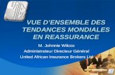 Company LOGO VUE DENSEMBLE DES TENDANCES MONDIALES EN REASSURANCE M. Johnnie Wilcox Administrateur Directeur Général United African Insurance Brokers Ltd.