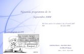 Nouveau programme de 3e Septembre 2008 Catherine Bourse – Jean-Pierre Barre IA-IPR SVT Rouen Mars – Avril - Août 2008 Encien programe de SVT BO hors série.