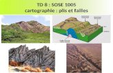 TD 8 : SOSE 1005 cartographie : plis et failles. I. Les structures géologiques Horizontaux Monoclinaux Verticaux Faillés Plissés/Faillés Séance précédente.