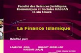 ENSIAS 2006- 2007 Réalisé par: LAARICHI AIDA BOLGOT ABDELHAK HASSAN LAAJAJ La Finance Islamique Faculté des Sciences Juridiques, Economiques et Sociales.