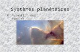 Systèmes planétaires Formation des étoiles Comment savoir si des étoiles se forment encore actuellement? Diagramme de Hertzsprung-Russell Couleur-Eclat.