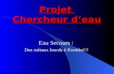 Projet Chercheur deau Eau Secours ! Des métaux lourds à Knokke!!!