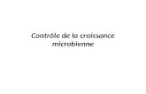 Contrôle de la croissance microbienne. Classes dAntimicrobiens Les désinfectants –Produits visant à réduire d'au moins 5 puissances de 10 (99,999 %) les.