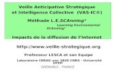 Veille Anticipative Stratégique et Intelligence Collective (VAS-IC®) Méthode L.E.SCAnning ® Learning Environmental SCAnning ® Impacts de la diffusion de.