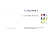 1 Chapitre 2 Machines   ©tats w3.uqo.ca/luigi Remerciements au prof. Hasan Ural pour plusieurs exemples