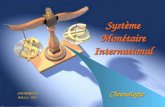 Système Monétaire International Chronologie J-M HENEFFE A.P.L.L. - 2014.