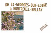 Un nouvel itinéraire nous attend : de Saint-Georges-sur-Loire à Montreuil-Bellay. Soit environ, au vu des routes prises, 80 km soit environ sept heures.