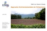 AEU ® - ZAC du Grand Clody - Commune du Fontanil-Cornillon 2 Cf. présentation du 04/06/07.
