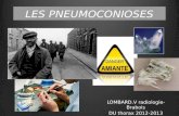 LES PNEUMOCONIOSES LOMBARD.V radiologie-Brabois DU thorax 2012-2013.