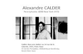 Alexandre CALDER Pennsylvanie 1898-New York 1976 Calder dans son atelier au 14 rue de la Colonie, 1931, Marc Vaux © Centre Pompidou, Bibliothèque Kandinsky,