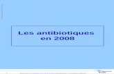 Assurance Maladie – CNAMTS – 11/07 Document exclusivement réservé aux délégués de l’Assurance Maladie 1 Les antibiotiques en 2008.