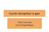 Cycle récepteur à gaz TAG inversée Cycle frigorifique.
