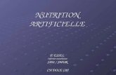 NUTRITION ARTIFICIELLE P. ESSEL Infirmier anesthésiste SAU / SMUR CH DOLE (39)
