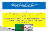 الصندوق الوطني لتحصيل إشتراكات الضمان الإجتماعي CAISSE NATIONALE DE RECOUVREMENT DES COTISATIONS DE SECURITE SOCIALE C N R S S 1.