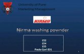 Nirma washing pownder