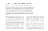 Radar Signal Processing by Purdy, Blankenship, Muehe, Rader, Stern, Williamson