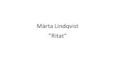 Märta Lindqvist -Ritat