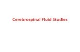 Cerebrospinal Fluid Studies