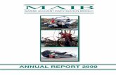 MAIB Annual Report 2009