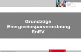 EnEV1 Grundzüge Energieeinsparverordnung EnEV.