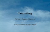 Teamflug Formen, Regeln, Manöver D-Kader Wintertreffen 2006.