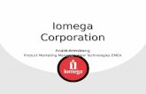 2. November 2004 Iomega Corporation André Armstrong Product Marketing Manager - New Technologies EMEA.