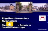 Engelbert-Kaempfer-Gymnasium Die - Schule in Ostwestfalen-Lippe © H. Kohorst, 2002-2007.