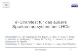 1 Dirk Wiedner e - -Strahltest für das äußere Spurkammersystem bei LHCb Amsterdam: G. van Appeldorn, Th. Bauer, E. Bos, Y. Guz, T. Ketel, J. Nardulli,