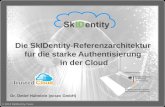 © Copyright 2010 ecsec GmbH, All Rights Reserved. © 2013 SkIDentity-Team Die SkIDentity-Referenzarchitektur für die starke Authentisierung in der Cloud.
