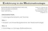 ORGANISATION: Leistungsscheinerwerb und Termine TEIL I: Ansätze und Anwendungsbereiche der Medizinethnologie TEIL II: Vorschläge zu Vortrags-/Referatsthemen.