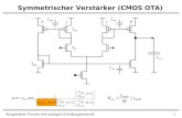 1Ausgewählte Themen des analogen Schaltungsentwurfs Symmetrischer Verstärker (CMOS OTA) 1MM1.