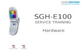 SGH-E100 SERVICE TRAINING Hardware. Inhalt 1. Leiterplattenlayout 2. Blockschaltbild HF 3. Schaltplan HF 4. Meßmethode HF 5. Flussdiagramm Fehlersuche.
