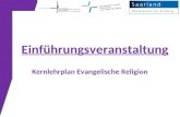 Einführungsveranstaltung Kernlehrplan Evangelische Religion.