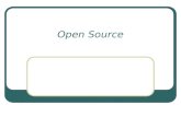 Open Source. Was bedeutet Open Source? Setzt sich aus den englische Wörtern open und source zusammen. open: offen source: Quelle somit bedeutet open source.