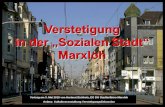 Vortrag am 3. Mai 2010 von Hartmut Eichholz, EG DU Stadtteilbüro Marxloh Anlass: Auftaktveranstaltung Verstetigungsdiskussion.