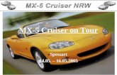 Spessart 14.05. – 16.05.2005 MX-5 Cruiser on Tour.