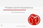 Http:// Frieden durch Sozialismus Eine Theorieerklärung Friedenslied.