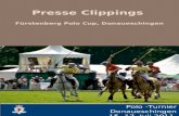 Presse Clippings Fürstenberg Polo Cup, Donaueschingen Polo -Turnier Donaueschingen 15.-17. Juli 2011.