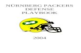 NÜRNBERG PACKERS DEFENSE PLAYBOOK 2004. Nürnberg Packers Defense Philosophie und Ziele unserer Defense Es gibt viele Meinungen über die Spielweise einer.